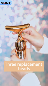 VONT 3-In-1 Facial Lifting & Firming Electric Massage Introducer Massager Essence Face Cream Introducer Neck Face Eye Massager Facial Massage