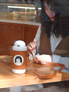 Zowoki X8 Coffee Cup with Straw (580ml)