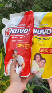 NUVO Family Body Wash Sabun Cair Refill 825ml