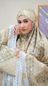 Mukena Dewasa 2in1 Katun Premium Travelling Afsheera Series