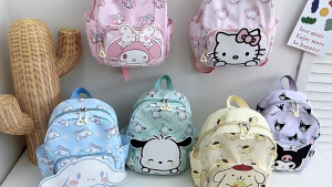 Kids Bag Cute Cartoon Kindergarten School Bag Kids Travel Backpack Beg Sekolah