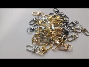 50PCS Lanyard Swivel Snap Hooks Metal Lobster Claw Clasps for DIY Bags Keychain Art Crafts