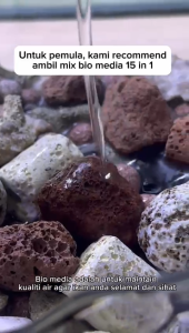 ITOSHI 12 in 1 15 in 1 Premium Bio Filter Aquarium Fish Tank Aquarium Filter Material Ceramic Bio Porous Filter Media Fish Tank