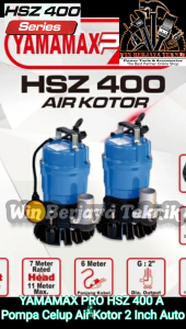 Pompa Celup Air Kotor Model TSURUMI HSZ2.4S-53 400Watt & HSZ400A