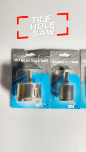 Nasara 5 - 50mm Diamond Coated Tile Hole Saw Suitable Cut Marble Glass Ceramic Granite