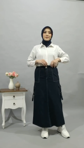 rok jeans cargo skirt bb 40-80