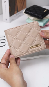 HONYAN Dompet Lipat Wanita Kecil Simple Dompet Mini - Lune Short Wallet