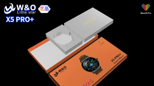 W&O X5PRO+ Business Smart watch4 WearfitProAPP Bluetooth/Call/NFC/Sports/Fitness/Heart rate blood oxygen monitor