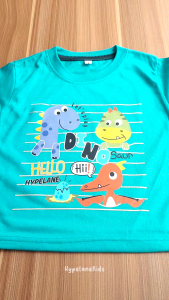 Baju Kaos Distro Anak Laki Laki Karakter Dinosaurus Lucu Import 1 - 10 Tahun - Hypelane - DTF2