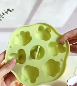 Baby supplementary food steamed cake mold silicone steamed egg rice cake abrasive baking tools