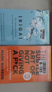 IKIGAI - FREE MAGNETIC BOOKMARK (生き甲斐 lit. a reason for being) * paperback book