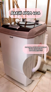 ARASHI Mesin Cuci Portable 4.5 Kg Laundry AWM 451A / 452A / 453A Garansi Resmi