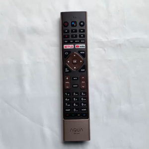 Remote điều khiển tivi AQUA Mã 02 giọng nói điều khiển TV AQUA HTR-U27E - Tặng kèm pin - Điện Tử Phương Uyên