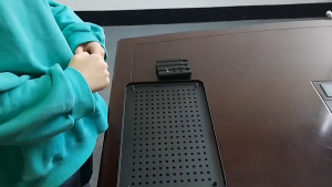 SG STOCK Monitor Stand 3 Height Adjustable Monitor Stand Ergonomic Metal Monitor Riser Stand with Mesh Platform