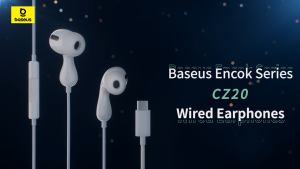 Tai Nghe Nhét tai Có Dây Jack Type-C/3.5mm Baseus CZ20/HZ20 Âm Thanh Hi-Res Có Mic Đàm Thoại Thiết Kế Công Thái Học