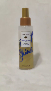 Pantene Hair Shine Spray Weightless Adds Shine to Dull Hair with Vitamin B5 Safe for Color Treated Hair Pro-V 173mL