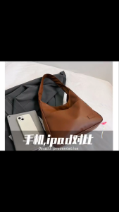 พร้อมส่ง กระเป๋าคาดอก หนัง Pu ความจุขนาดใหญ่ แฟชั่นสําหรับผู้หญิง