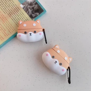For Airpods 1/2 Earphone Protective Case Cute Cartoon Pattern Personalized Customization Waterproof Shockproof Thickened Anti dirt Wireless Bluetooth Earbuds Soft Silicone Case Cove.