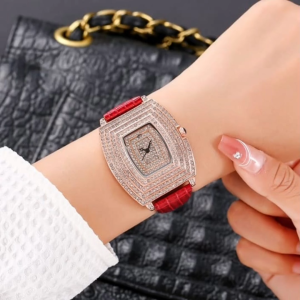 Jam tangan wanita Ticarto 2851L tali kulit full mata analog original