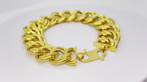 MJ Jewellery 375/9K Gold Hollow Coco Bracelet T026