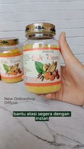 Obat Alami Tekanan Darah Rendah - Penambah Darah Rendah atau Hipotensi - Instan Cabe Puyang 185gr