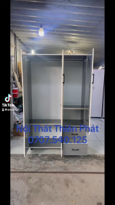 [Freeship HCM] Tủ Quần Áo Nhựa Đài Loan 3 Cánh Thiết Kế Siêu Đẹp Chắc Chắn Hỗ trợ Lắp Đặt Tại Nhà