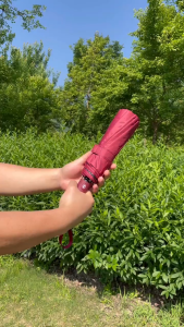 【Fast Delivery】10-12ribs big size automatic umbrella w/uv heavy duty automatic Sunny Umbrella Anti-ultraviolet Folding Umbrella for 2-3 Person UV Protection High-Quality 24 Ribs Automatic Umbrella