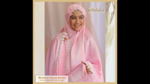 Malaika Mukena Dewasa Haura series Lembut dan Cantik