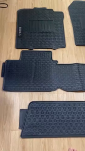 Thảm sàn lót sàn cao su xe Avanza 2021 2022 2023 2024 mẫu NISSIN quả trám lót sàn ô tô cao su đúc không mùidễ vệ sinh