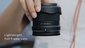 Viltrox AF 40mm f2.5 AIR Full Frame Lens for Sony E Nikon Z Mount (40 f/2.5)