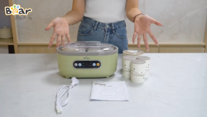 Máy Làm Sữa Chua Bear 17L Đa Chức Năng Lên Men Tự Động Đảm Bảo An Toàn Vệ Sinh Thực Phẩm SB-SC10C