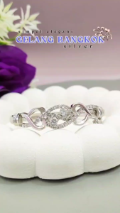 Nice Jewelry Gelang Xuping Dewasa Silver Kupu Perhiasan Lapis Emas GL 255