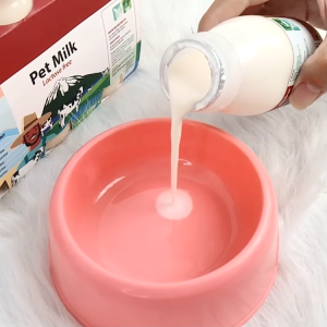 Bioline Pet Goat Milk Bottle 220ML Add Fish Oil Pet Milk for Dogs and Cats