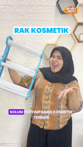 RAK KOSMETIK 3 SUSUN - Rak Mini Serbaguna Multifungsi / Rak Bubmu / Rak Alat Tulis