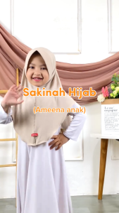 Ilbab Instan Anak Jersey Premium & Kerudung Anak Sakinah Pinguin Jersey Kualitas Pabrik