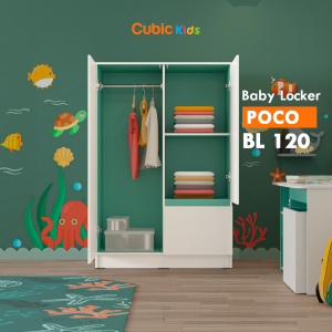 Cubic KIDS Wardrobe Anak / Lemari Pakaian Gantung / POCO BL 120