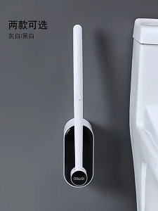 Toilet Bowl Cleaner Brush Disposable Toilet Brush With Holder Toilet Scrubber Cleaning Brush 一次性马桶刷