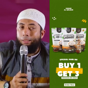 Garam Ruqyah Al-Qolbun Original 100% / GARAM RUQYAH UNTUK MANDI