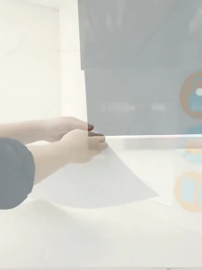 10 LEMBAR Wallpaper dinding VINYL Marble 30 x 60 cm High Quality