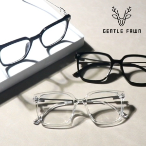 Gentle Fawn Kacamata Antiradiasi Blueray Sinar Biru Bentuk Kotak Bahan TR90+Metal Kuat Kokoh Oversize Frame Series Trendy Fashion
