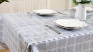 【Oval Table】All Size Customized PVC Oval Table Protector Waterproof and Oil-Proof Rectangular Transparent Tablecloth Soft Glass Heat Resistant Plastic Dining Table Cloth Cover Protective Film