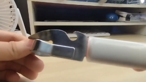 Bottle Opener with Plastic Handle Manual Easy Kitchen Gadget