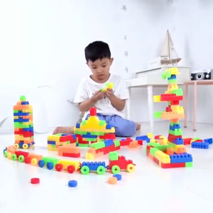 Sweetybayibayi 108Pcs Building Block Toys Brick Besar Mainan Budak Belajar Big Educational Toys