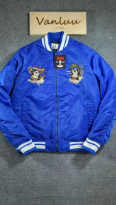 Áo bomber thêu Áo Khoác thêu Áo Khoác Bóng Chày Hot Bomber Jacket Áo Khoác Bomber Jacket thêu áo khoác Bomber thêu cao cấp