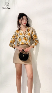 [Voucher 15% MOV 199K cap 100K Chân váy HeraDG thiết kế dáng A ngắn trẻ trung chất tafta cao cấp SJPBD3033