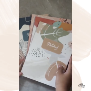 [WOVI STATIONERY] Notebook A5 Soft Cover Pastel Ina Creative / Journal Book / Note / Buku Catatan [PCS]