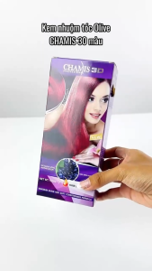 Kem nhuộm tóc Chamis 3D Olive Hair Colour Cream 100ml (phủ bạc dưỡng tóc không cần tẩy lên màu chuẩn 30 màu thời trang) 2Trucos