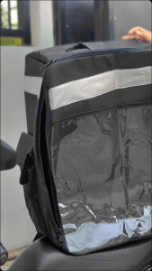 Jual Tas Motor Kurir OBROK PUNGGUNG Anti Air & Tas Ransel Multifungsi Bahan Dinier Polyester