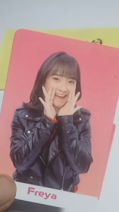 Photo card JKT48 x TELKOMSEL PHOTOCARD TERBARU 2 SISI