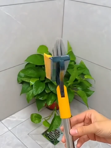 HESPR😍แปรงขัดพื้น3 in1  แปรงขัดพื้นพร้อมที่ปาดน้ำ แปรงล้างพื้น การหมุน 120 องศา ขนแปรงแข็งแรง ขัดคราบสกปรกออกได้ดี💖👍